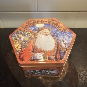 Vintage Nestle "Night Before Christmas " Christmas Holiday Tin